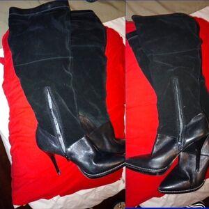 Black Knee-High Women's Boots
